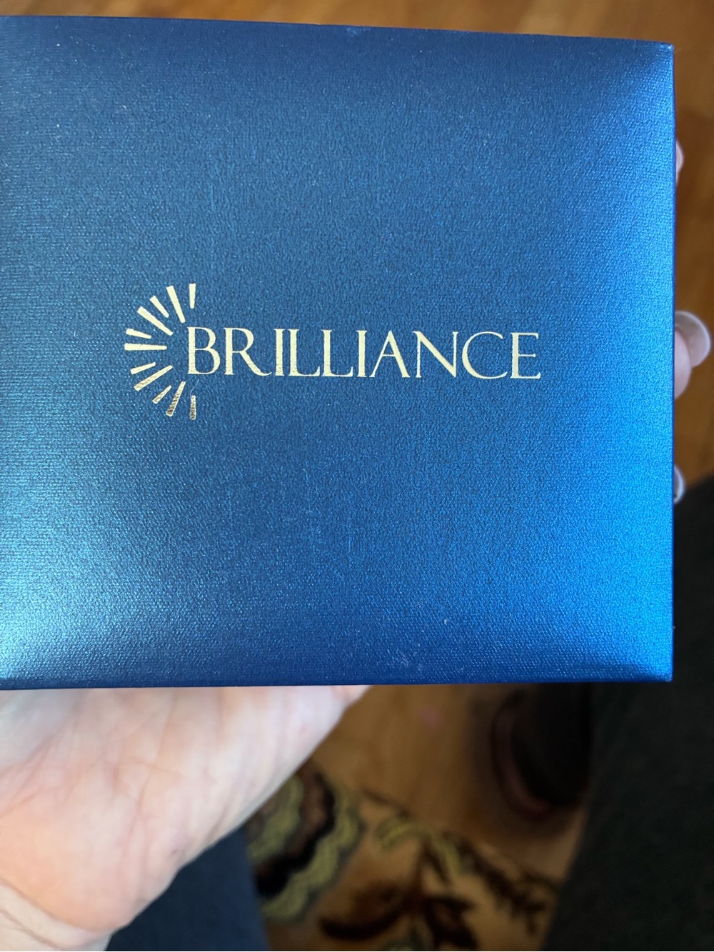Brilliance Blue Jewelry Necklace Box - Women's Necklace Presentation
